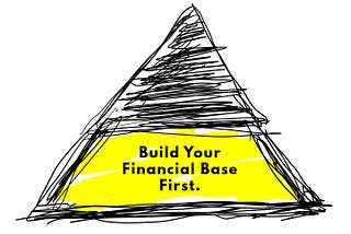 A Visual Guide to Building the Base of Your Personal Financial Pyramid