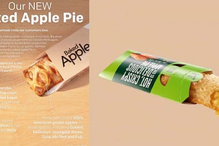 McDonald’s apple pie calories