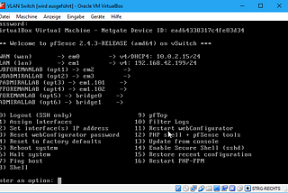 pfSense als vSwitch in VirtualBox/VMWare Workstation/Hyper-V