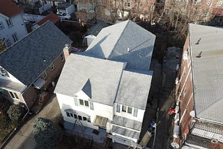 A completed Roof in Staten Island