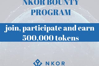 The NKOR bounty program is now live!