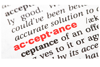 A is for Acceptance: Life’s oldest lesson