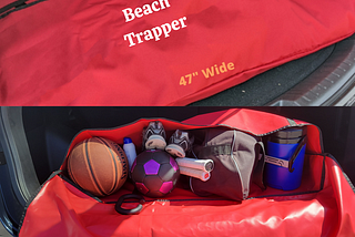 The Versatile Red Beach Trapper: Your Go-To Red Storage Bags for Every Adventure