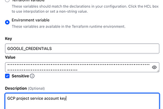 How-to set up Google Cloud (GCP) credentials in HCP Terraform Cloud