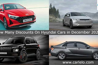 How Many Discounts On Hyundai Cars in December 2024?