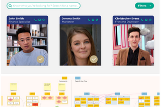 Procrastinating the design of a new website (Miro & Adobe XD)