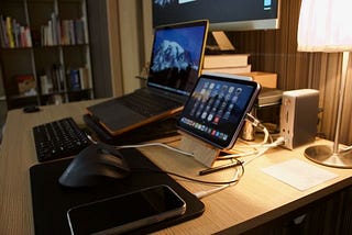 My wireless tech life: cords again?