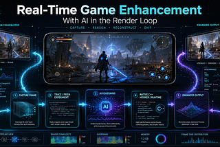 Real-Time Game Enhancement, With AI in the Render Loop