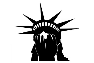 crying statute of liberty