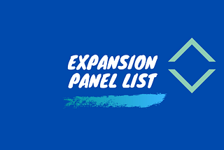 How To Create Expansion Panel List In Flutter