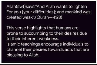 Desire Is One’s Most Inveterate Enemy: