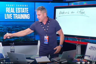 Should you watch the free Grant Cardone real estate training?