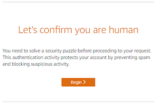 AWS WAF Captcha