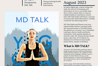 Vol.1,Issue №1: Go-To Source for Health and Fitness Insights