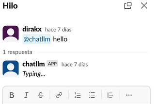 An slack bot using a fine-tuned model via Lamini