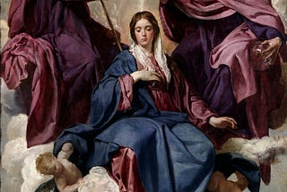 Art critique: The Coronation of the Virgin, 1635–1636, by Diego Velázquez