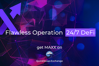 MAXX Progression To DeFi