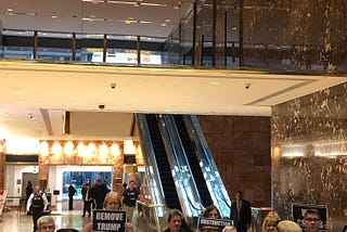 RELEASE — RISE AND RESIST SHUT DOWN TRUMP TOWER FOR ONE HOUR ON SATURDAY AFTERNOON AFTER DROPPING…