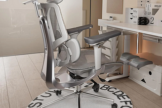 HBADA Ergonomic Office Chair with Elastic Adaptive Lumbar Support