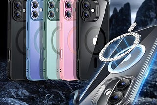 Crystal Clear Strength — ESR Military-Grade Magnetic iPhone Case