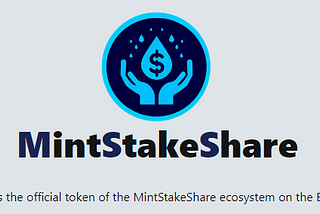 MintStakeShare ($MSS) crypto defi project with 2% daily