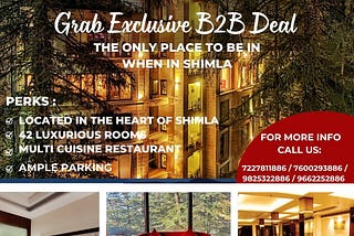 Best 4 Star Hotel in Shimla Near Mall Road | Royale Retreat