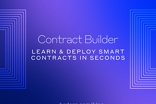Introducing the Hedera Contract Builder