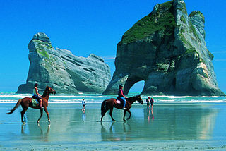 Ocean Spires, Wharariki Beach, New Zealand