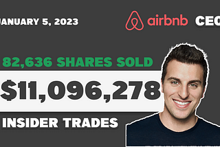 What is happening at Airbnb? CEO, CFO, and CTO sell millions of dollars in stocks!!
