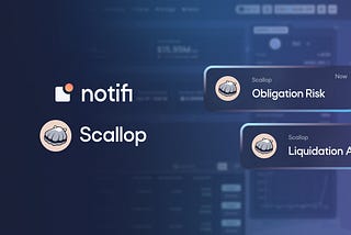 Notifi integrates with Scallop, the first $100M TVL DeFi dApp on SUI