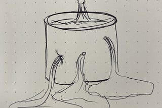 A metáfora do leaky bucket em CX tem um problema