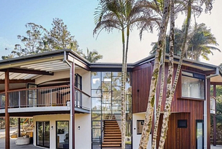 A hempcrete home built in Australia