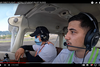 First Flight in a Cessna 172