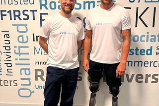 Running the Silverstone half marathon with Shaun Whiter