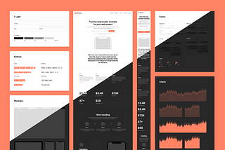 Inside specs of Pixsellz best-selling wireframing kit — Sections 2