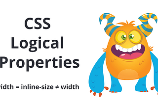 Новые логические свойства в CSS!