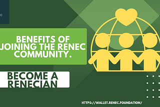 Benefits of joining the RENEC Community.