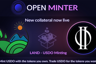 Mint USDO Stablecoin with $LAND: How To