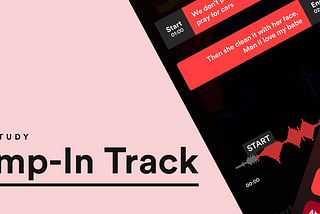 The Jump-in-track, a spotify case study