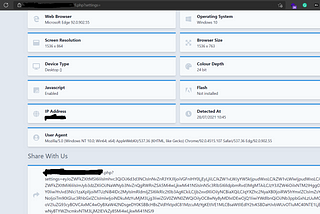 XSS through base64 encoded JSON