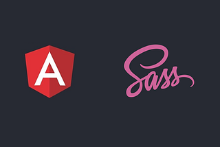 Angular and Sass logo