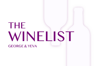 The Winelist. A UX Case Study.