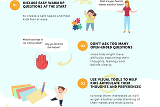 3 Tips to Design an Engaging User Interview with Kids