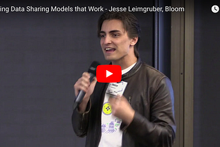 Creating Data Sharing Models That Work (Video)