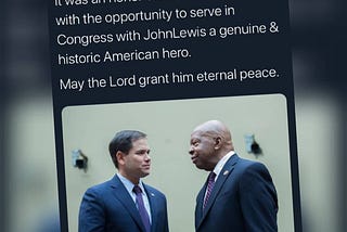 Why people are joking about Rep John Lewis on Twitter