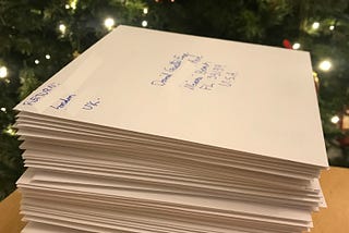 The 4 Lessons I Learned From Sending 100 Christmas Cards That Will Make You Happier