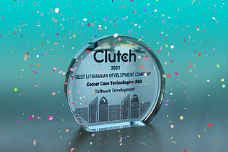 Corner Case Technologies Receives Clutch Award for Best Lithuanian Development Company in 2021