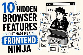 10 Hidden Browser Features That Made Me a Frontend Ninja