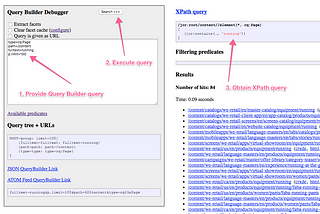 Unveiling the Steps from Query Construction to Content Presentation.