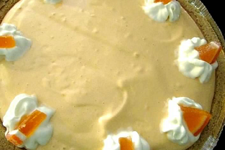No-Bake Pie — Orange Pie I